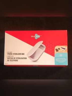 Bluehive UV Light Phone Sterilizer Box - White